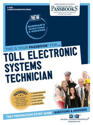cover image of Toll Electronic Systems Technician